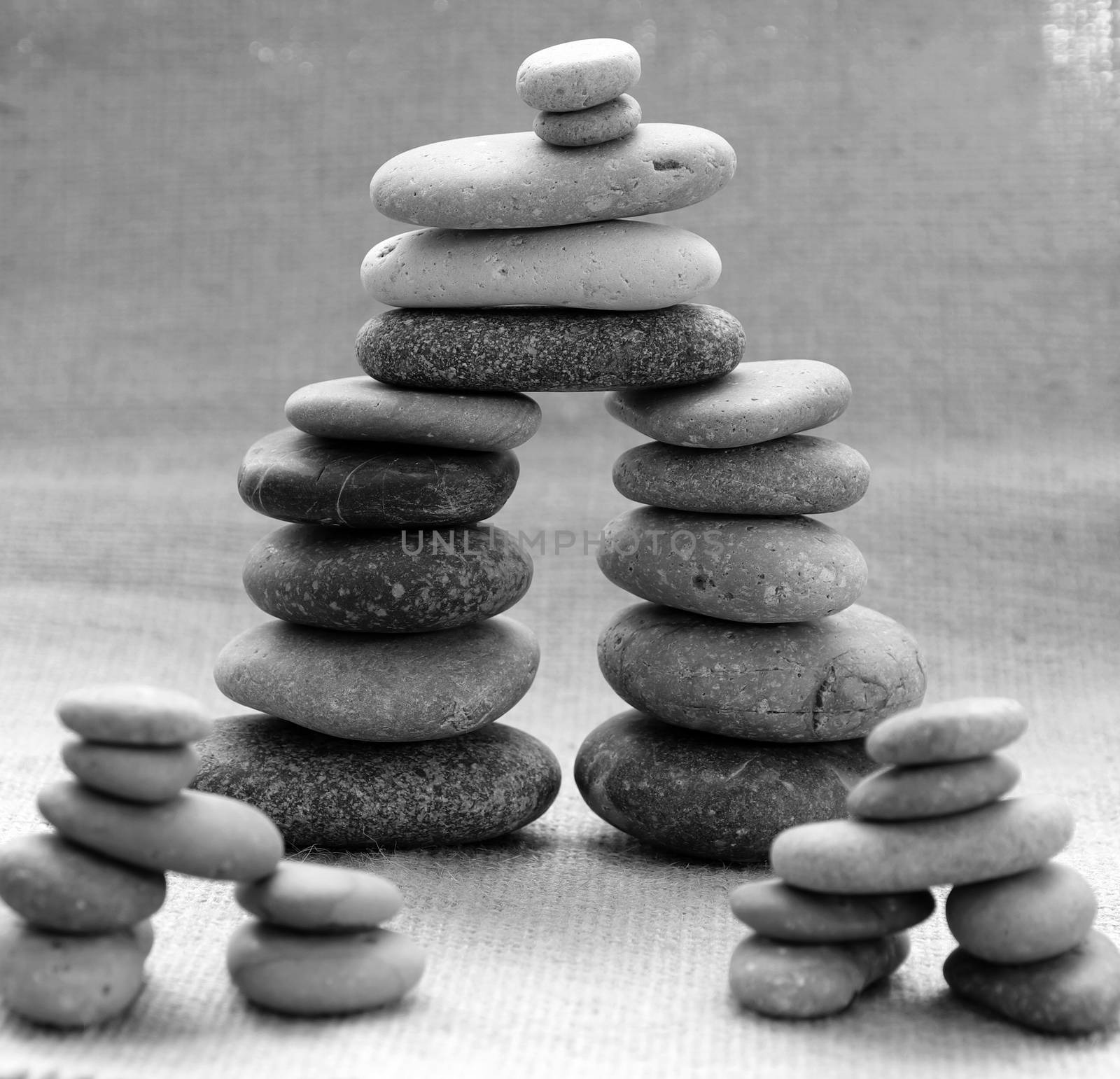 stack of stones, bond in family relationship by xuanhuongho