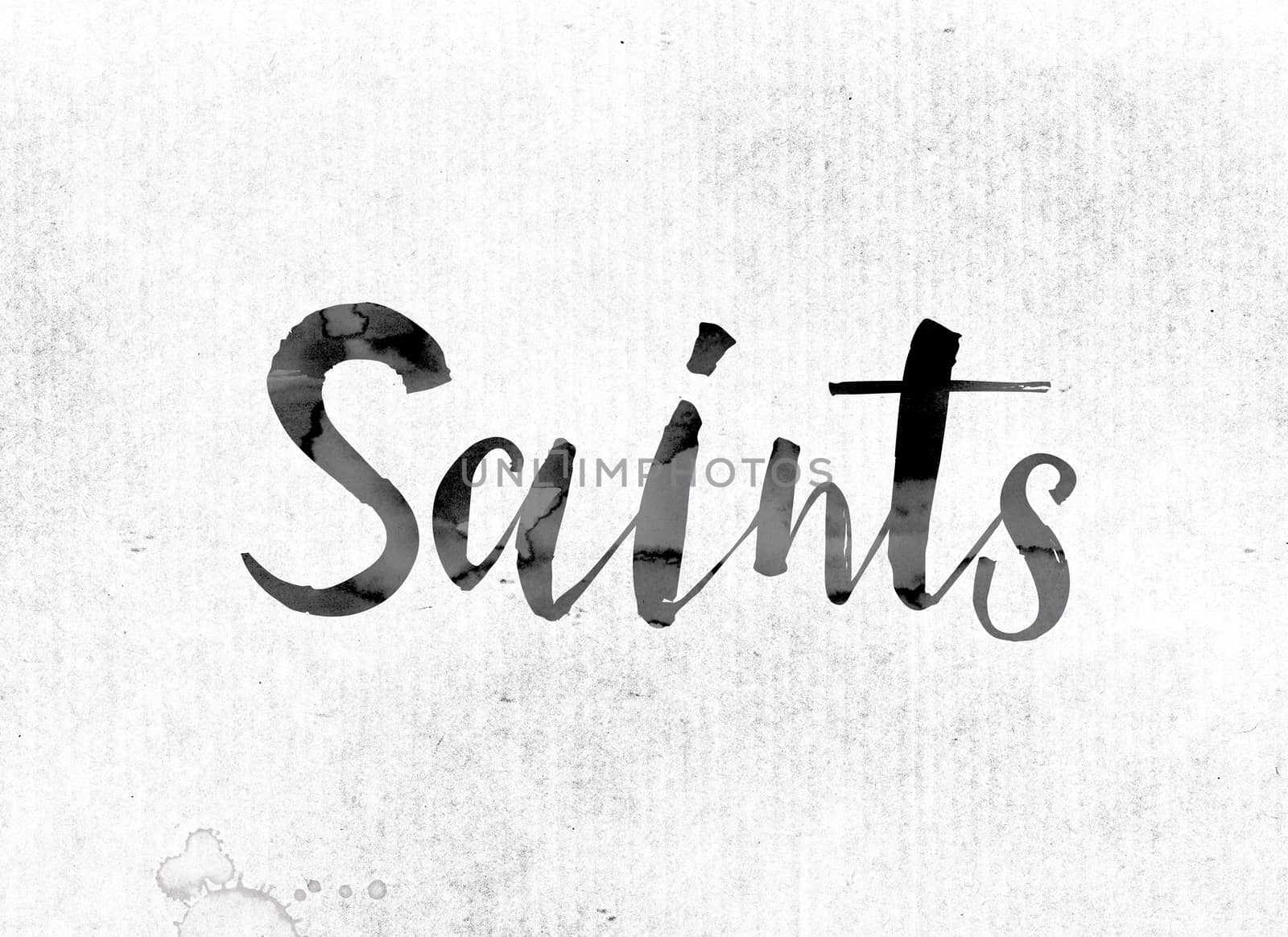 Saints Concept Painted in Ink by enterlinedesign