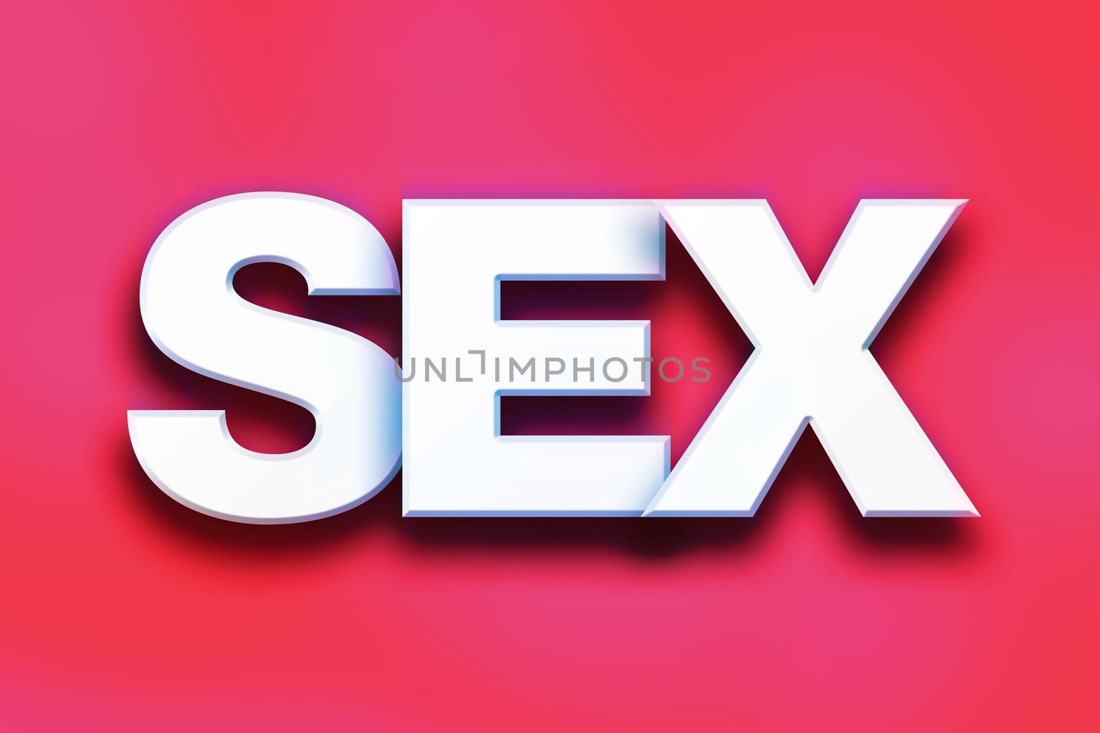 Sex Concept Colorful Word Art by enterlinedesign