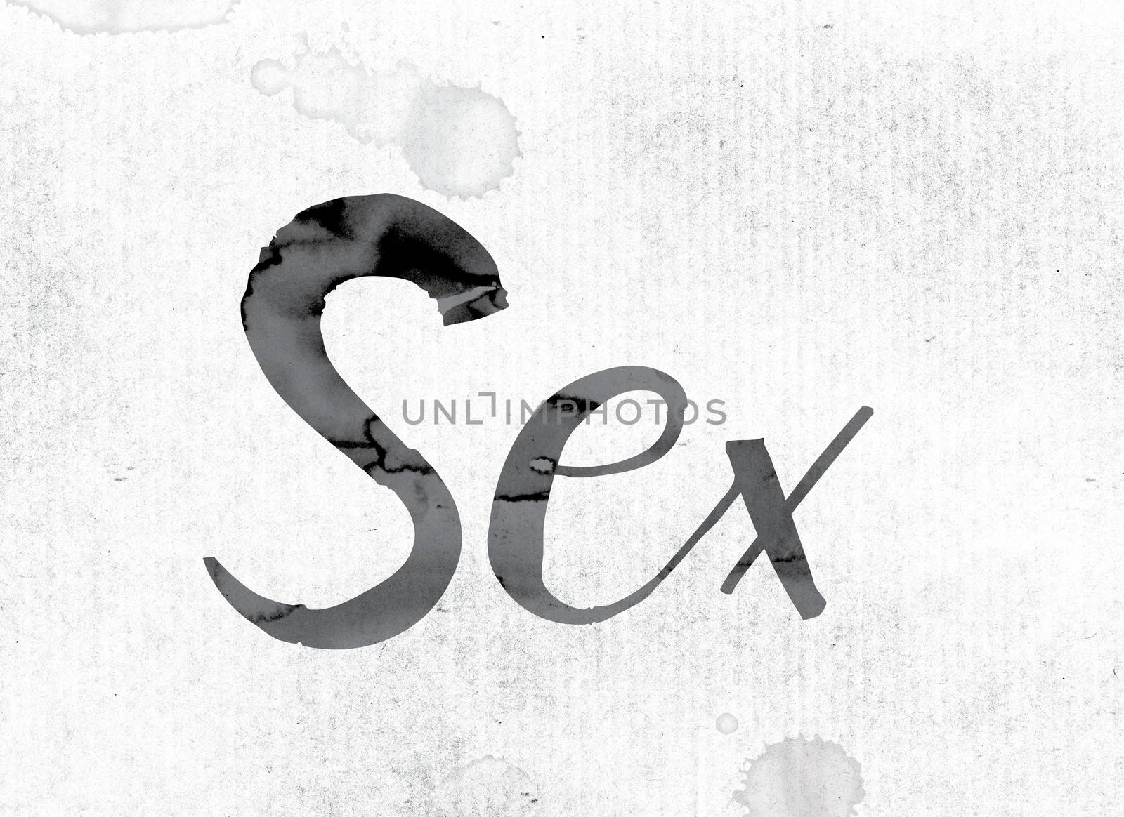 Sex Concept Painted in Ink by enterlinedesign