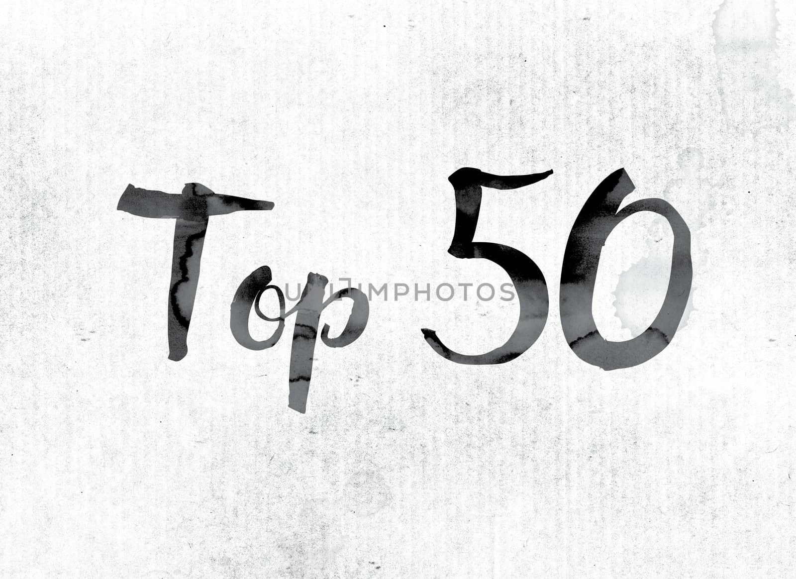 Top 50 Concept Painted in Ink by enterlinedesign