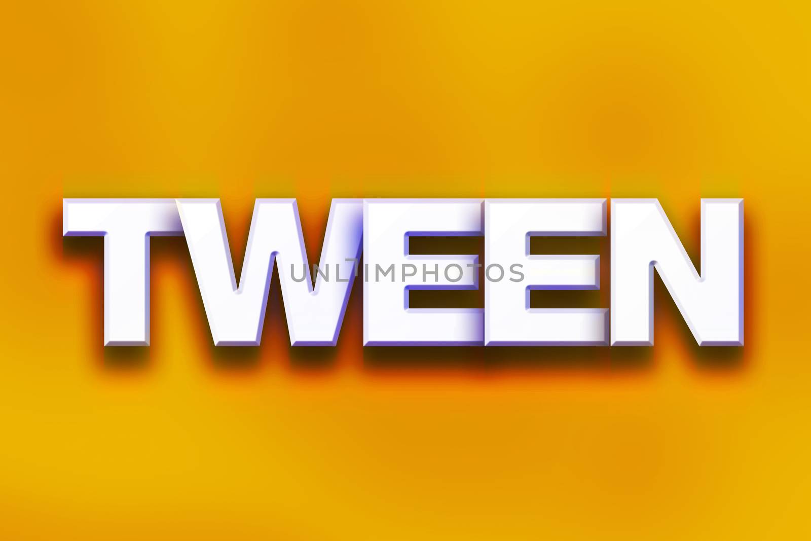 Tween Concept Colorful Word Art by enterlinedesign