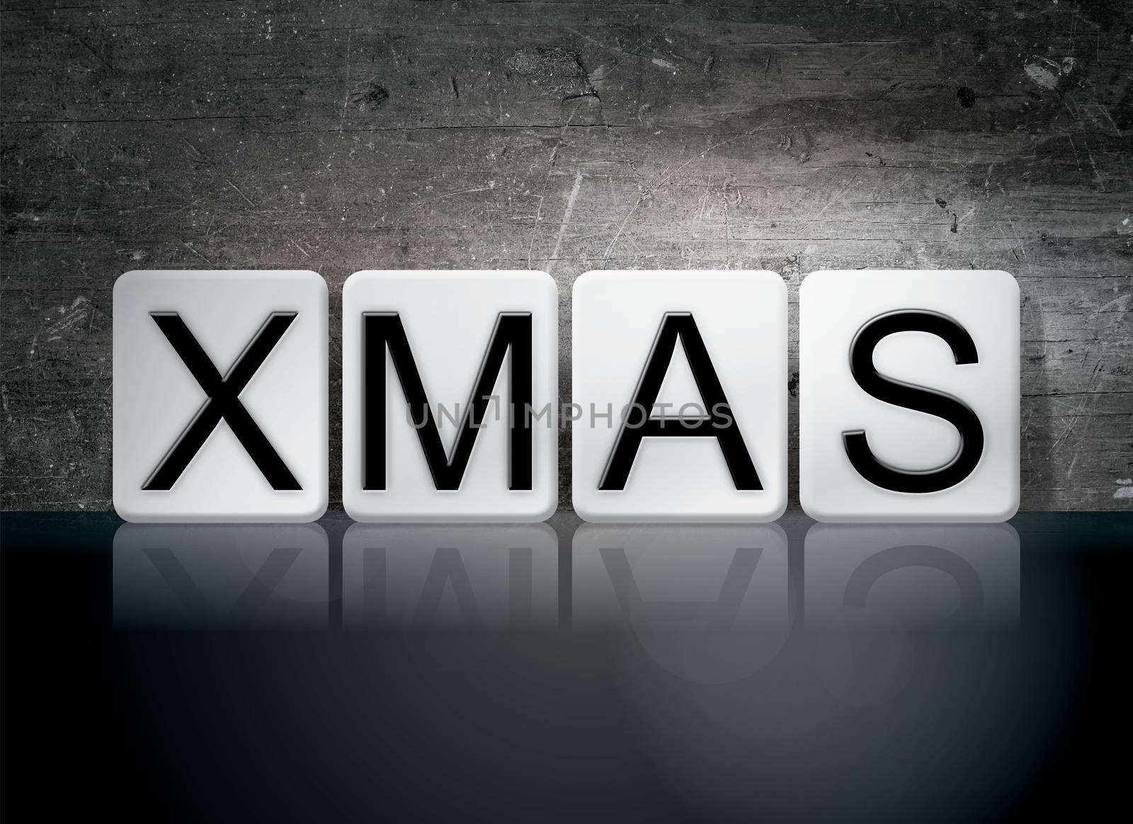 Xmas Tiled Letters Concept and Theme by enterlinedesign