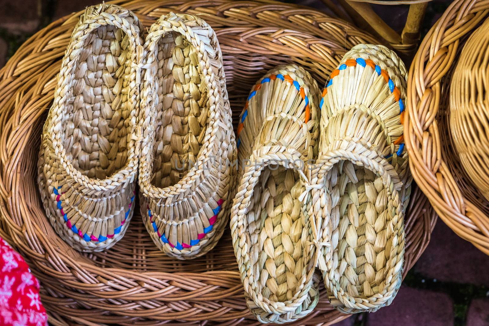 handmade braided sandals by okskukuruza
