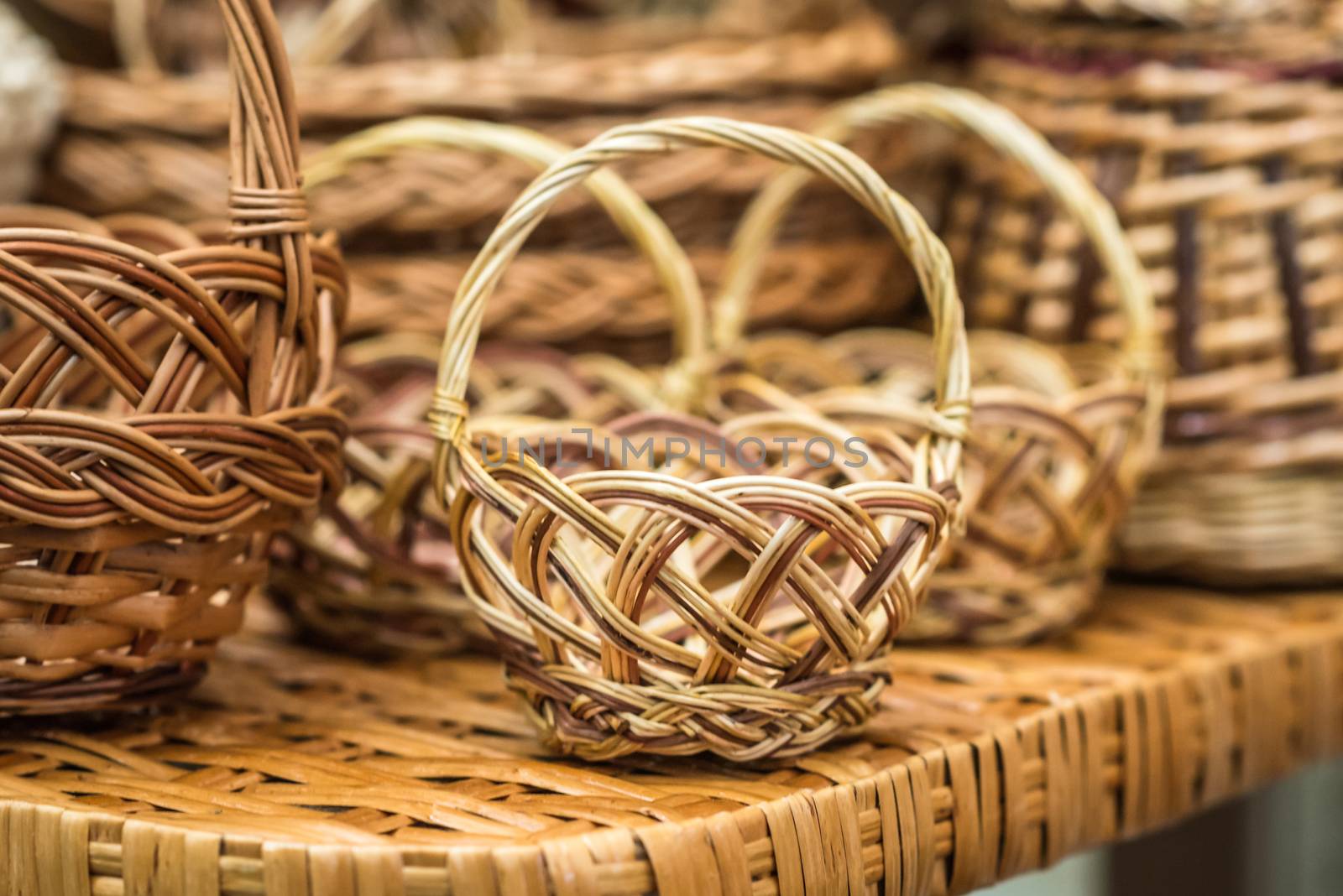 handmade wicker basket by okskukuruza