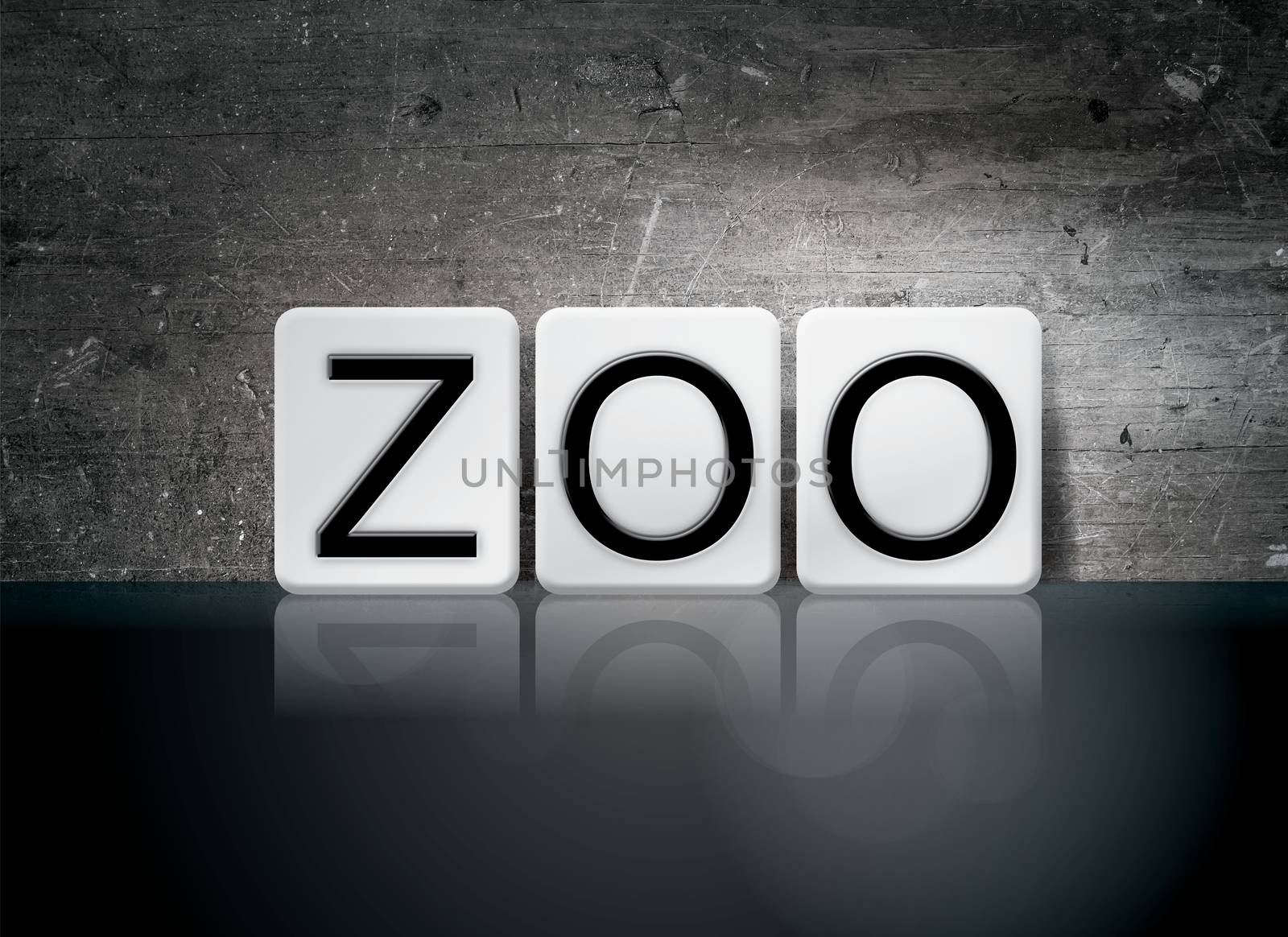 Zoo Tiled Letters Concept and Theme by enterlinedesign