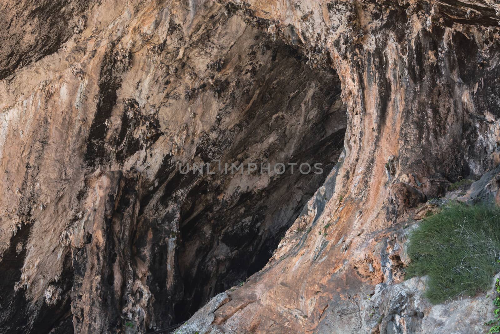 Dripstone cave Coves d Arta Mallorca in Spain