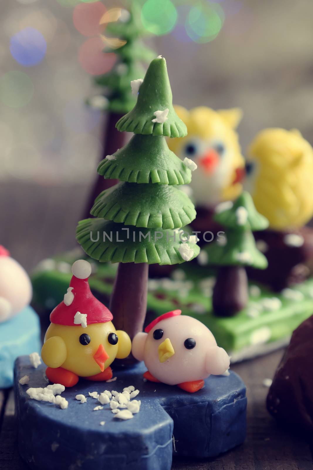 diy Xmas ornament to decor in winter holiday by xuanhuongho