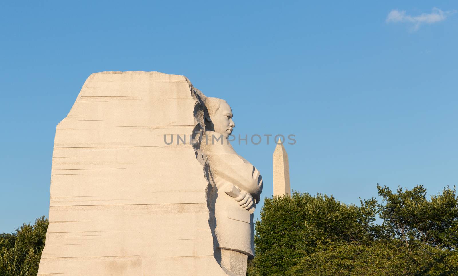 Martin Luther King and The Washington Monument