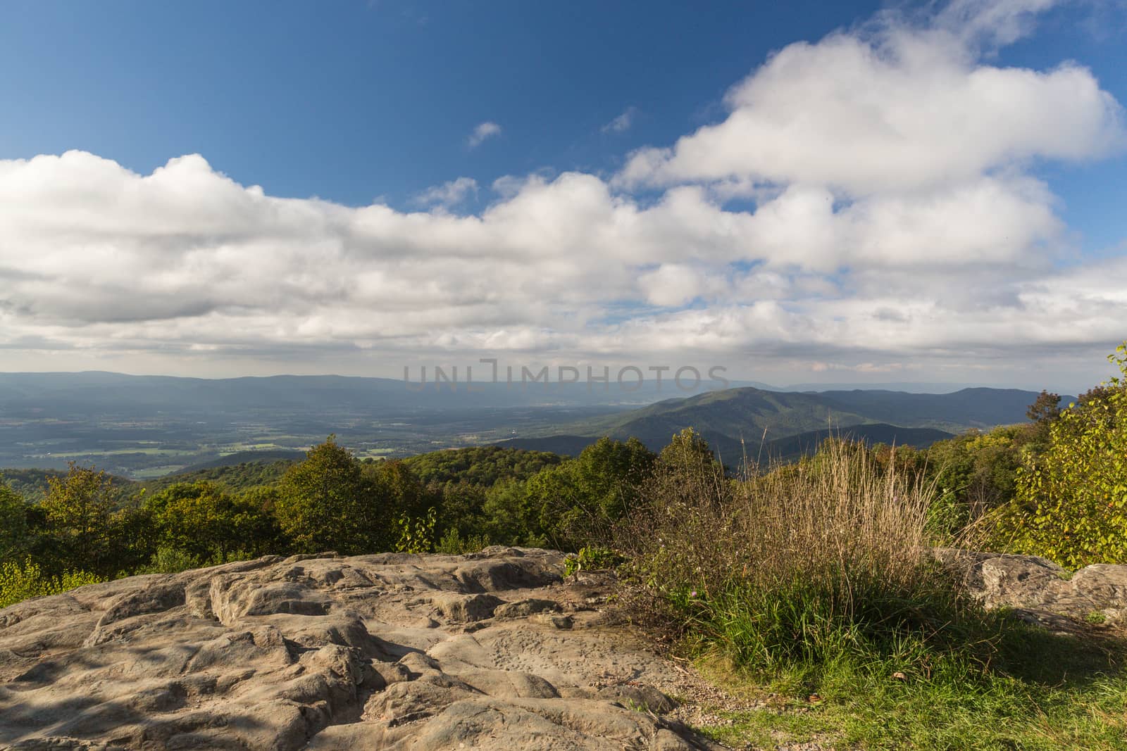 View from the Skyline Drive in Virginia by chrisukphoto