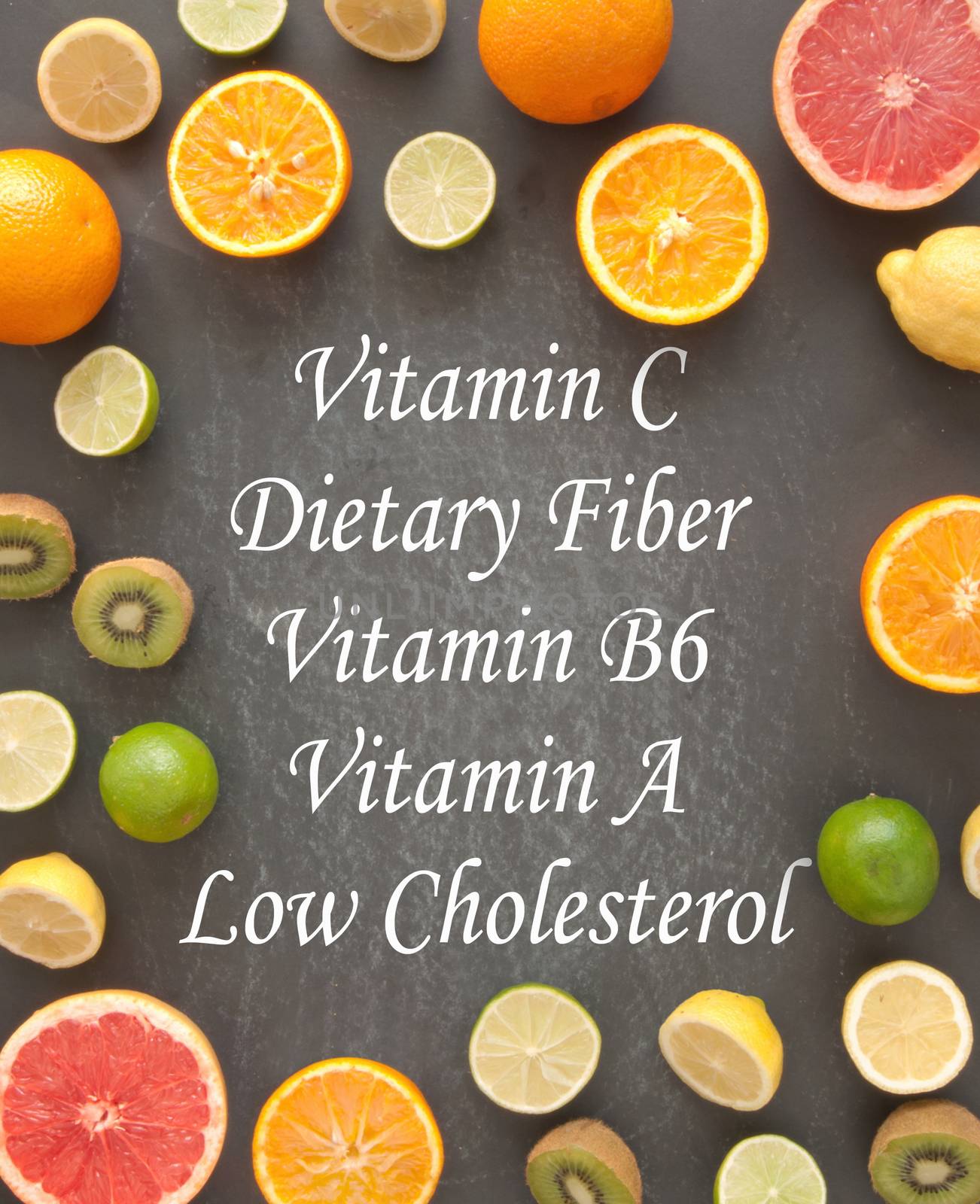 Vitamin C rich foods nutrition  by unikpix