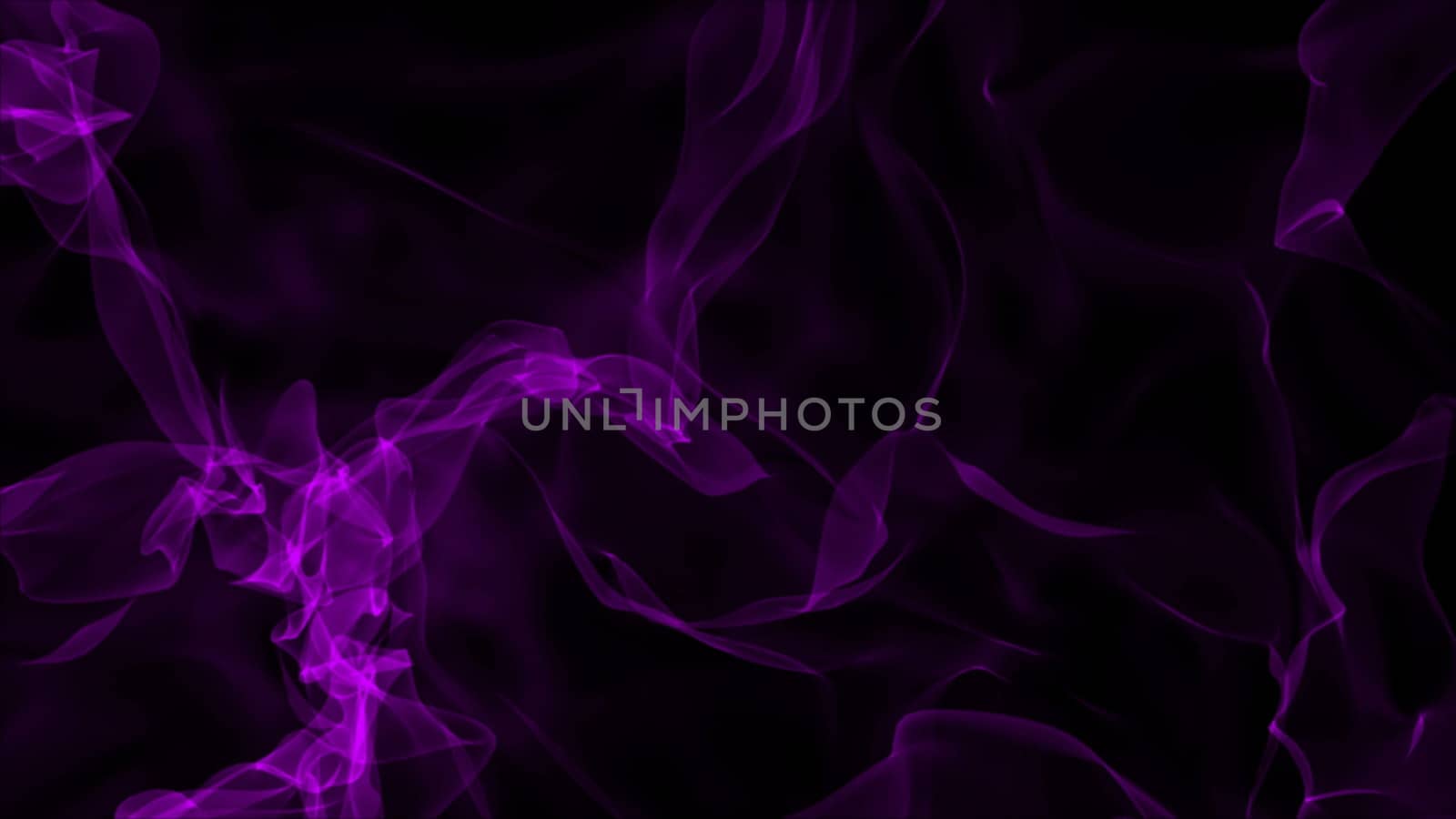 Realistic smoke on black background. Computer graphic