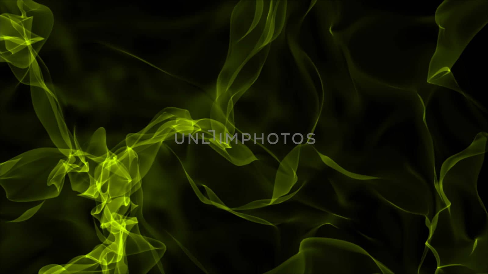 Realistic smoke on black background. Computer graphic