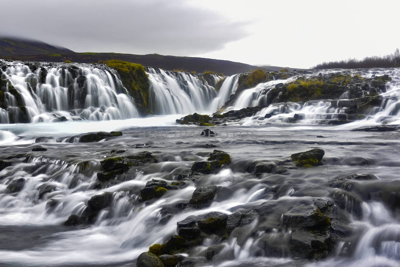 Bruarfoss (Bridge Fall), is a waterfall on the river Bruara, in by udompeter