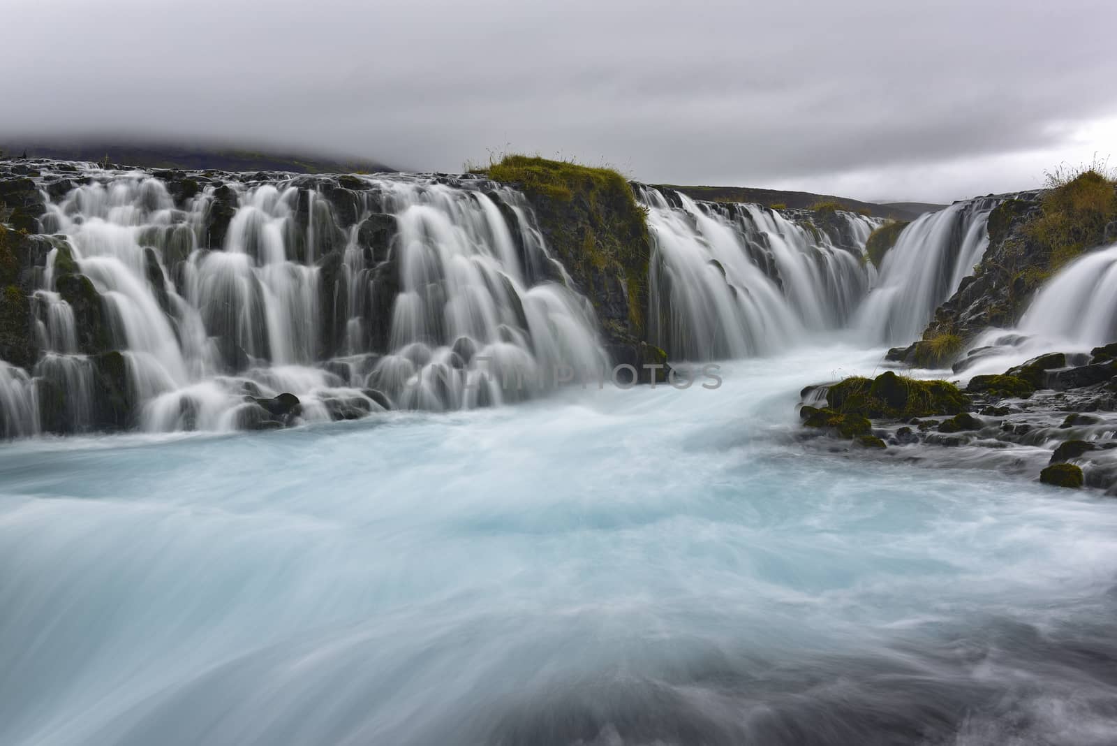 Bruarfoss (Bridge Fall), is a waterfall on the river Bruara, in  by udompeter