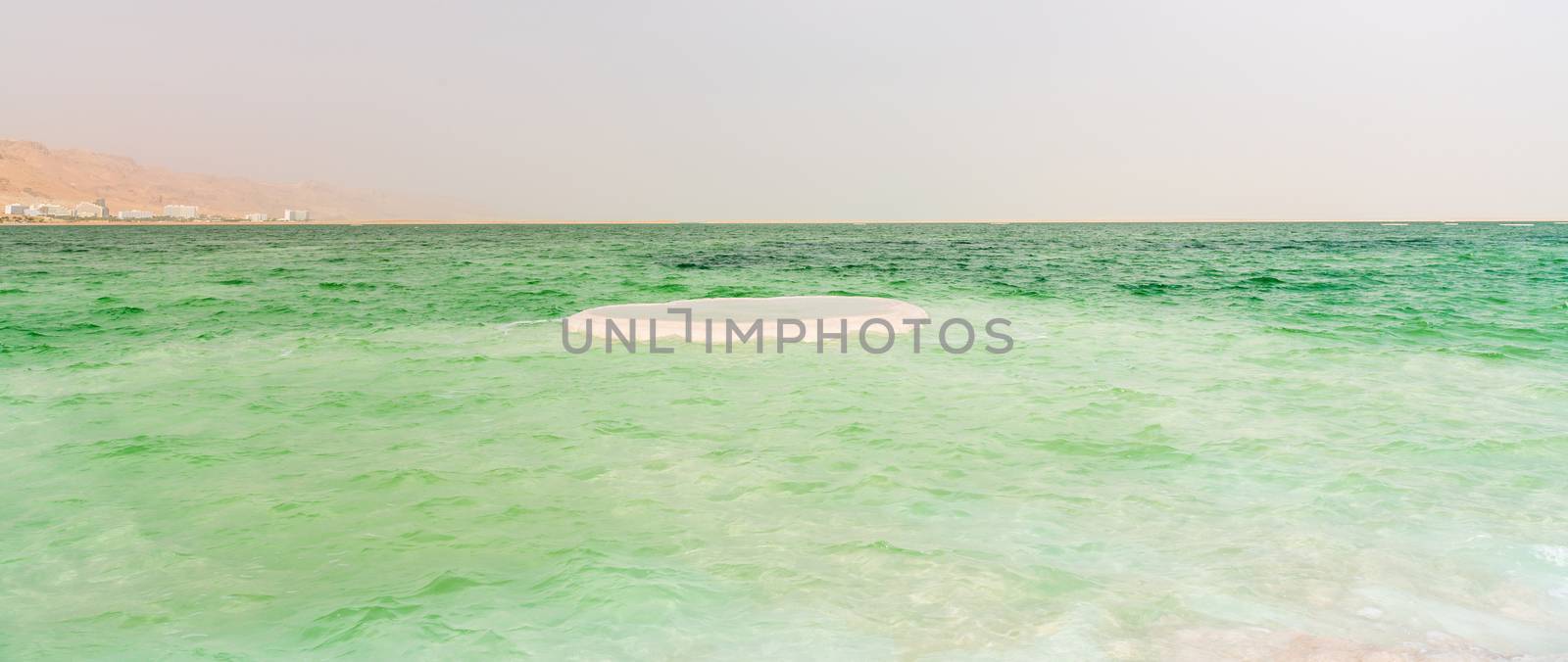 Dead Sea the landscape sunny summer day