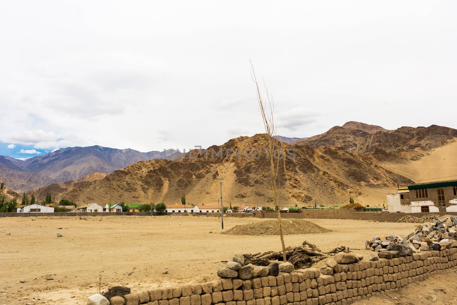Natural landscape in Leh Ladakh, Jammu and Kashmir, India