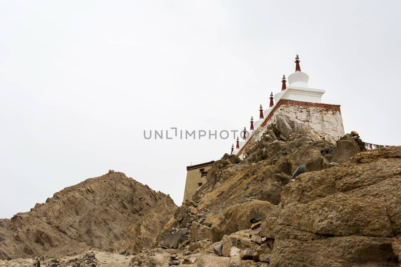 Shey palace in Leh Ladakh, Jammu and Kashmir, India