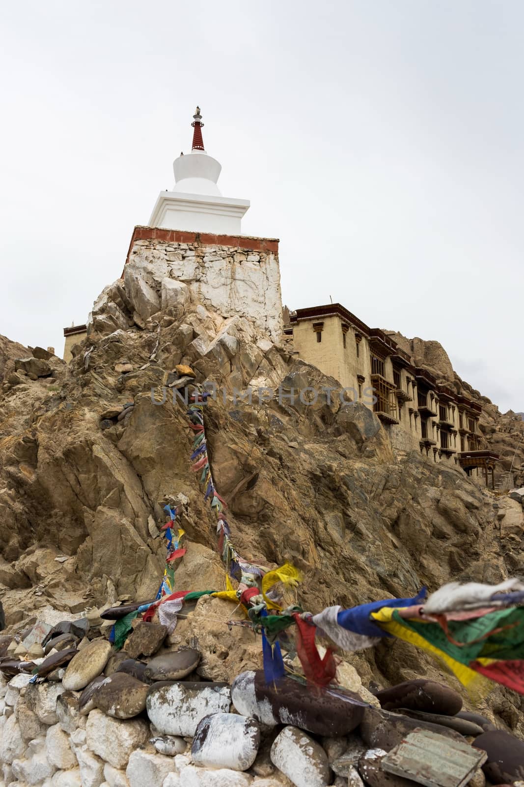 Shey palace in Leh Ladakh, Jammu and Kashmir, India