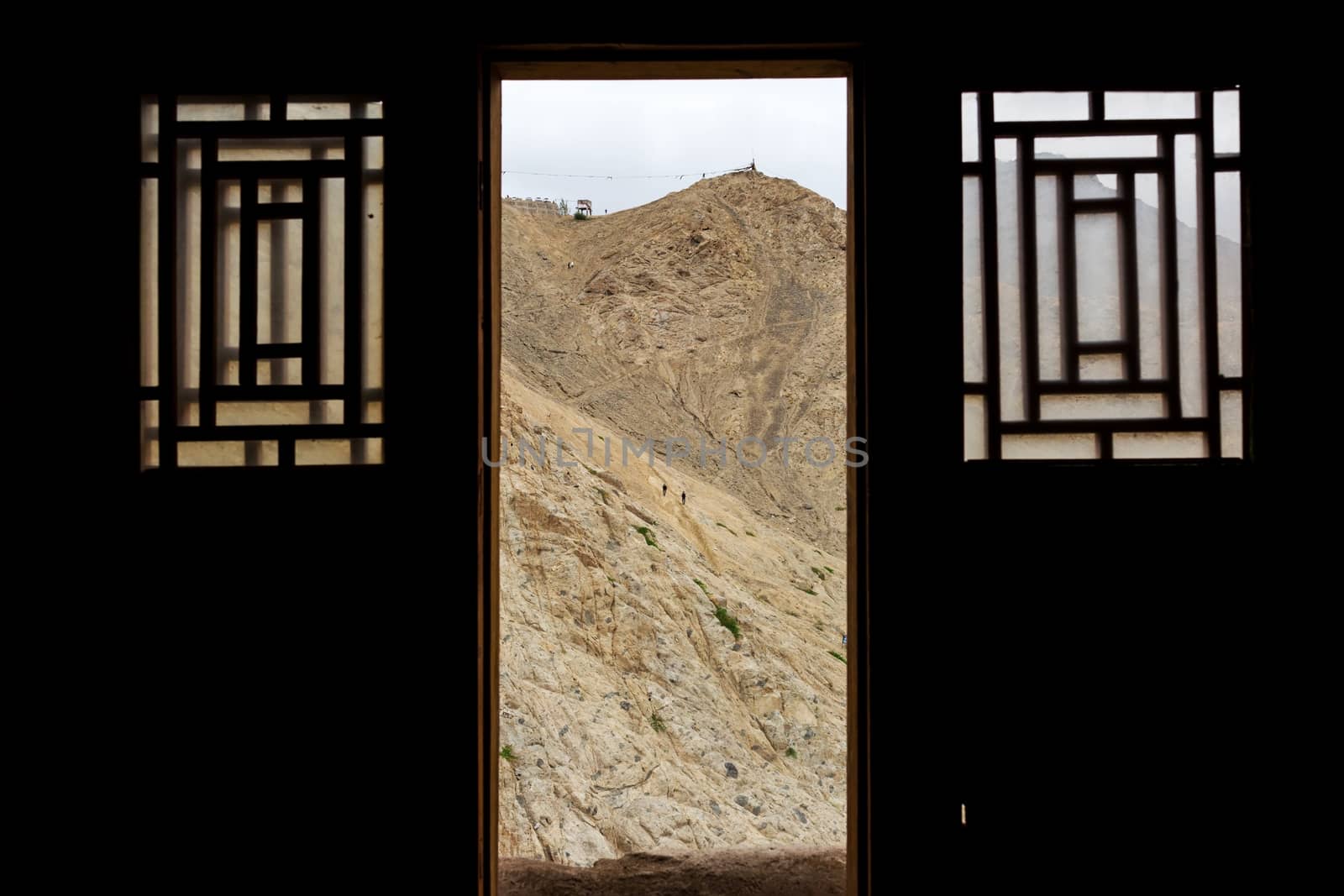Leh palace in Leh Ladakh, Jammu and Kashmir, India