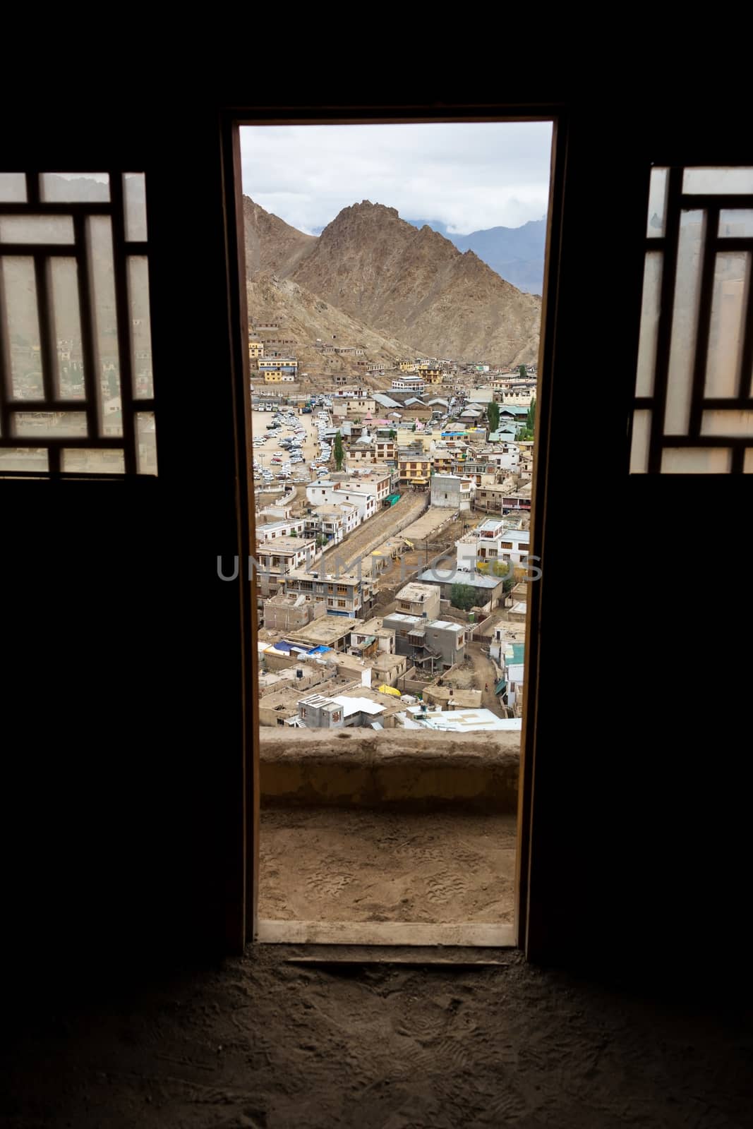 Leh palace in Leh Ladakh, Jammu and Kashmir, India