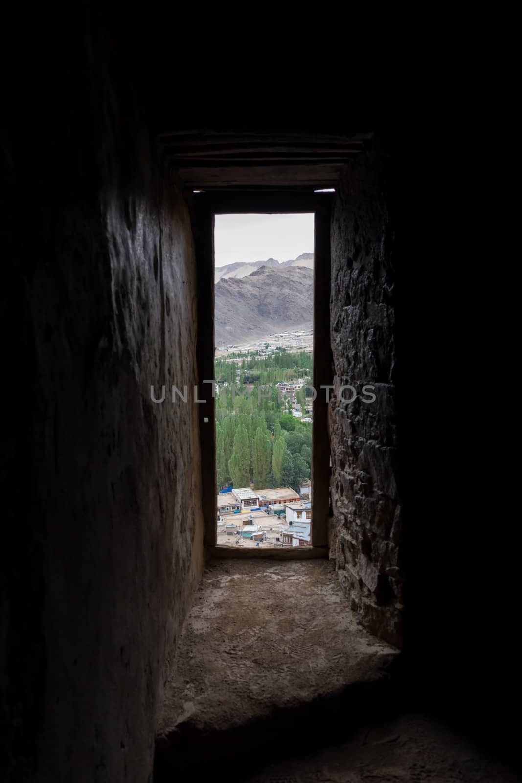 Leh palace in Leh Ladakh, Jammu and Kashmir, India