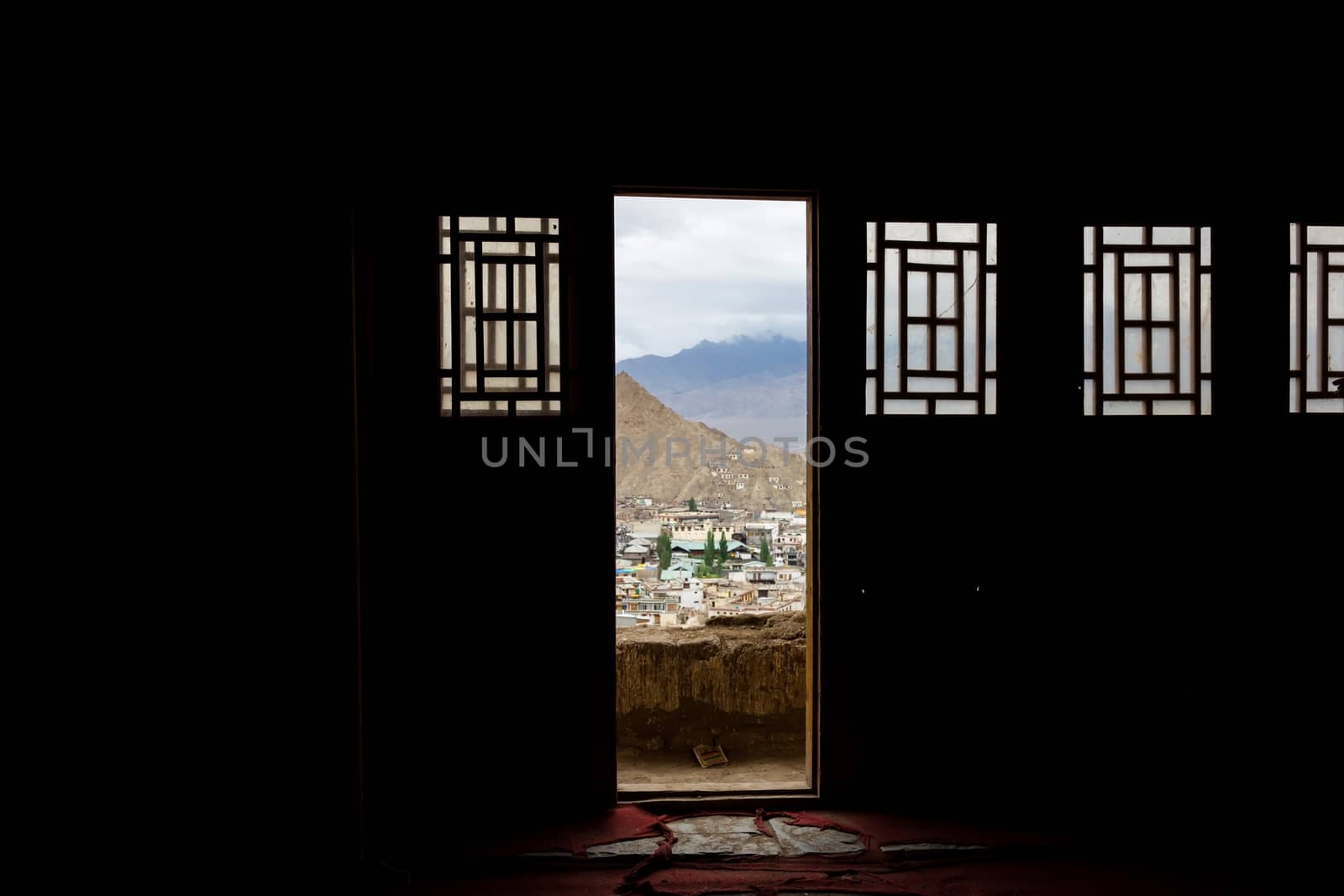 Leh palace in Leh Ladakh, Jammu and Kashmir, India