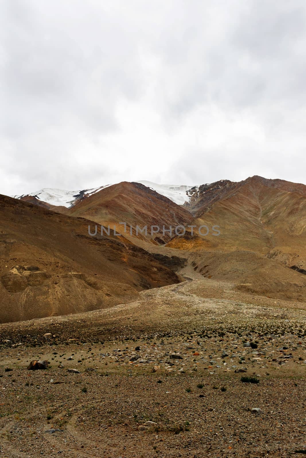 Natural landscape in Leh Ladakh, Jammu and Kashmir, India