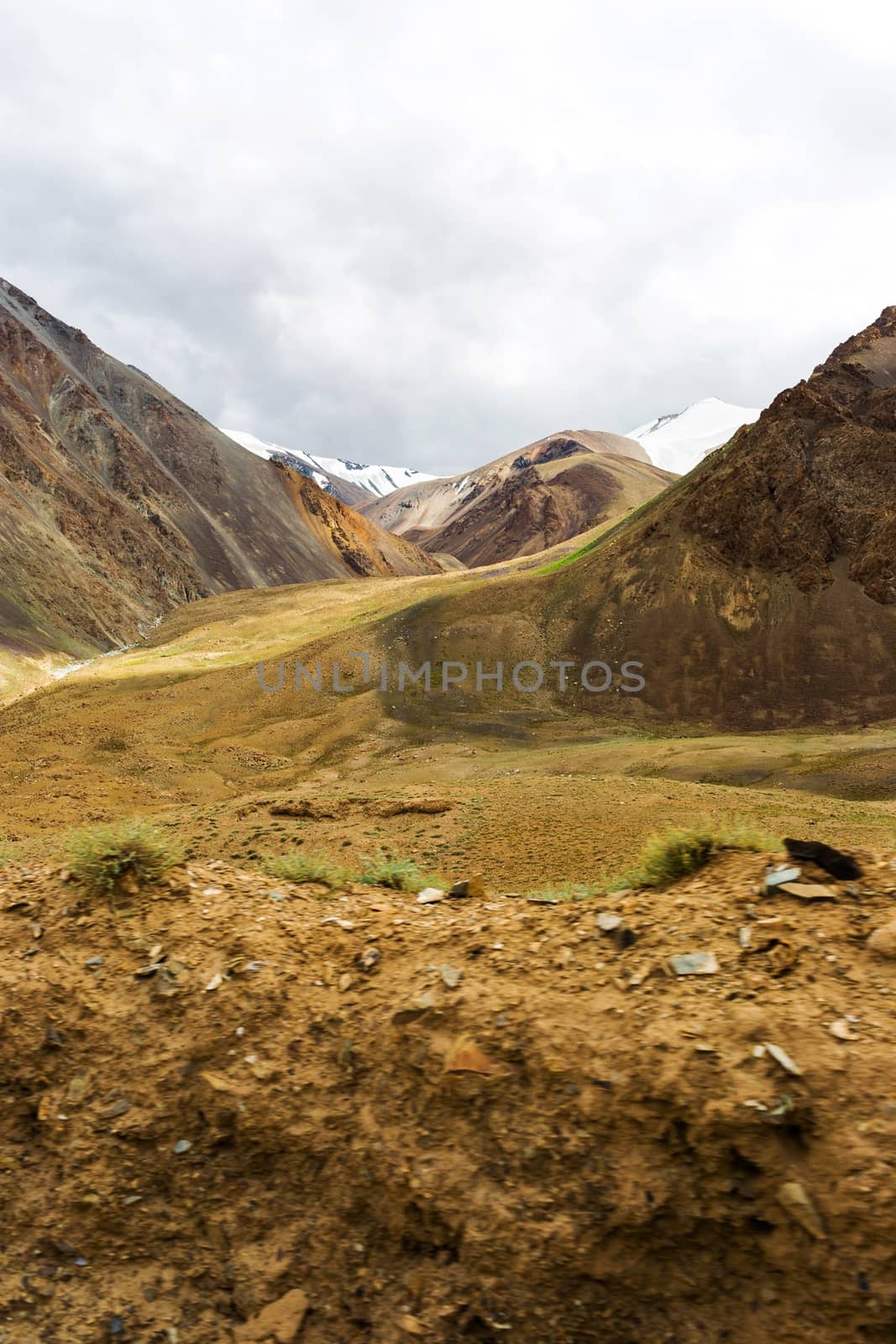 Natural landscape in Leh Ladakh, Jammu and Kashmir, India