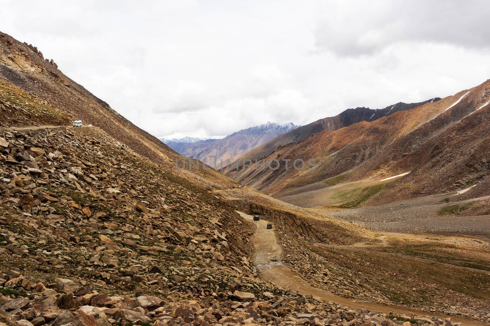 Natural landscape in Leh Ladakh, Jammu and Kashmir, India