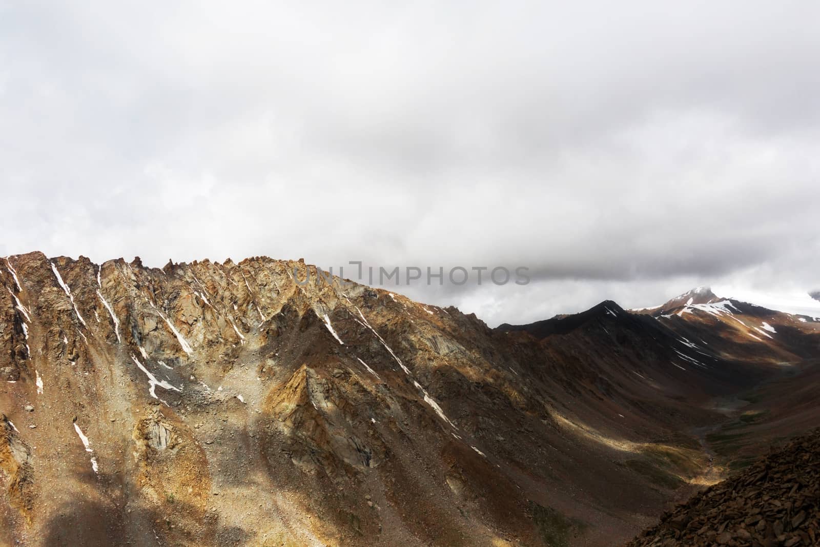 Natural landscape in Leh Ladakh, Jammu and Kashmir, India