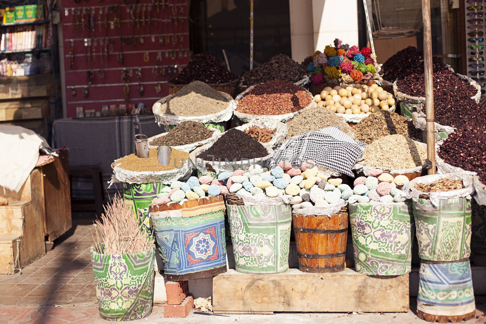 Street market in Egypt. Old Market. Sharm el-Sheikh