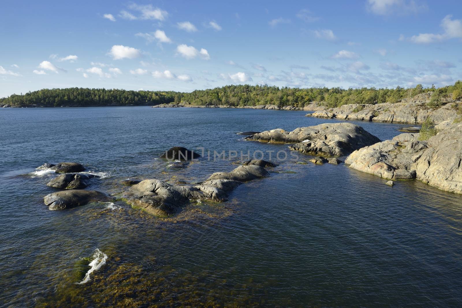 Nynäshamn Archipelago. Nynäshamn is located far south in Södertörn, 58 kilometers south of Stockholm.