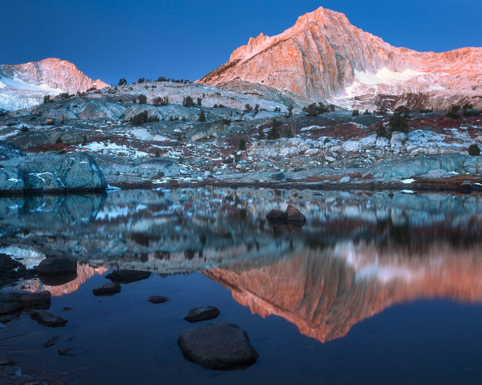 North peak is in Yosemite national park towards the Lee Vining direction.