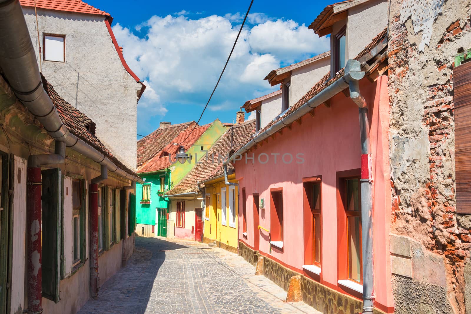 Sibiu is a city in the heart of Romania. It was the capital of Transylvania in the antiquities.