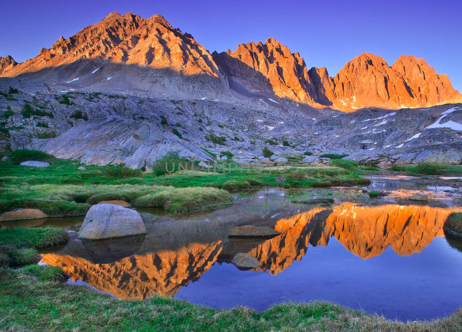 Dusy Basin Reflection by adonis_abril