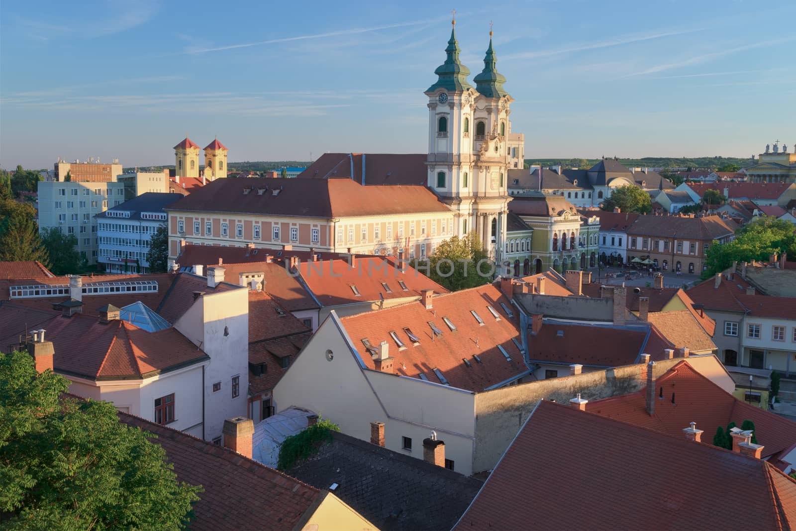 Eger Hungary, one of the largest cities in Hungary. It's famous for producing wine.