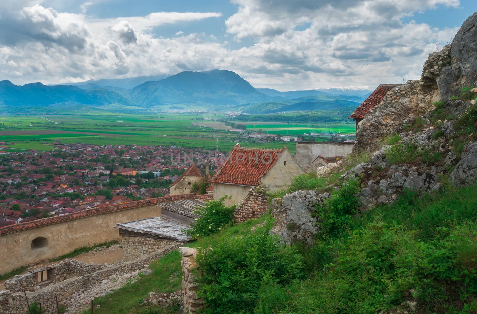 Historic and Medieval Fortress of Rasnov by adonis_abril