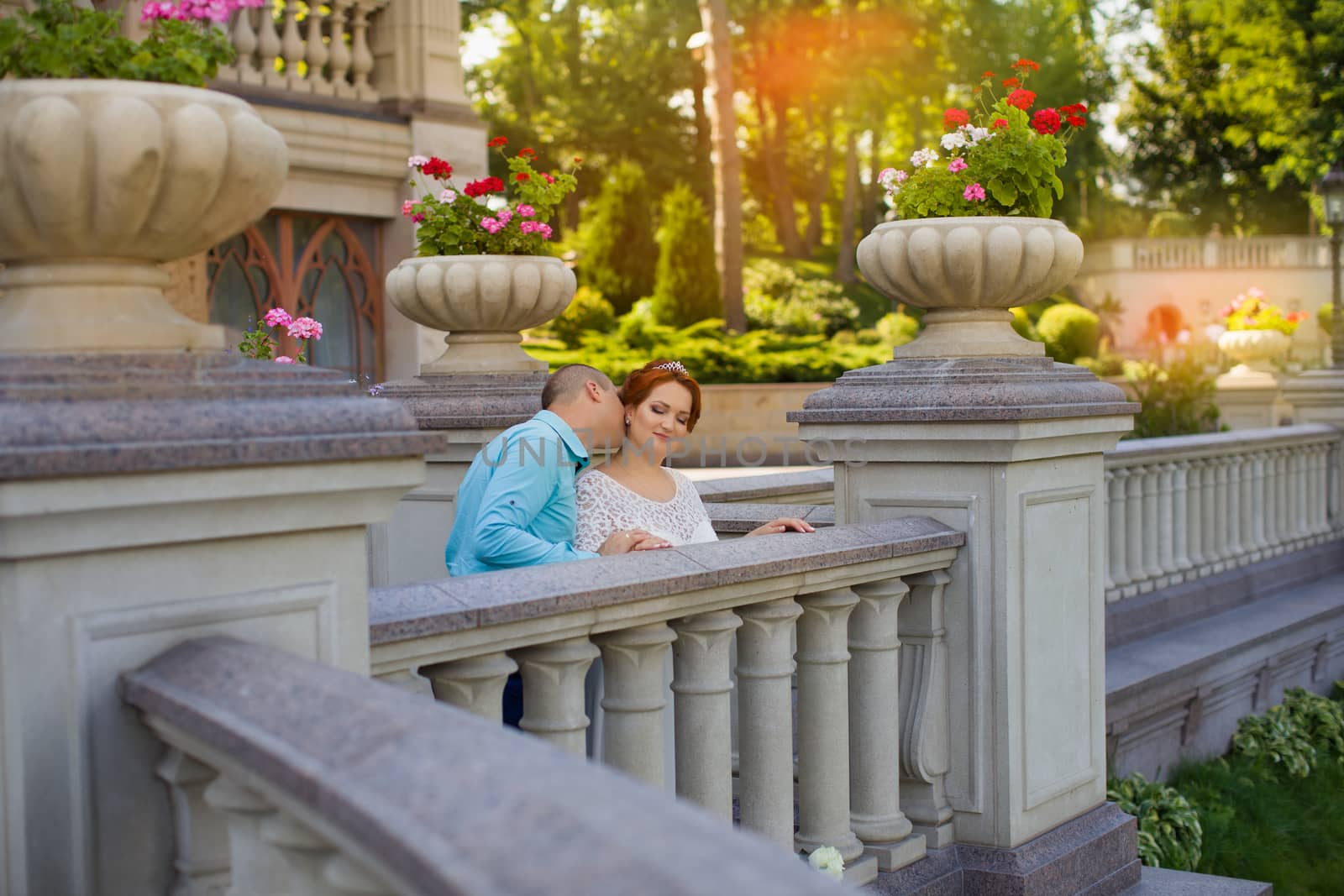 Beautiful bride and groom. Just merried. by lanser314