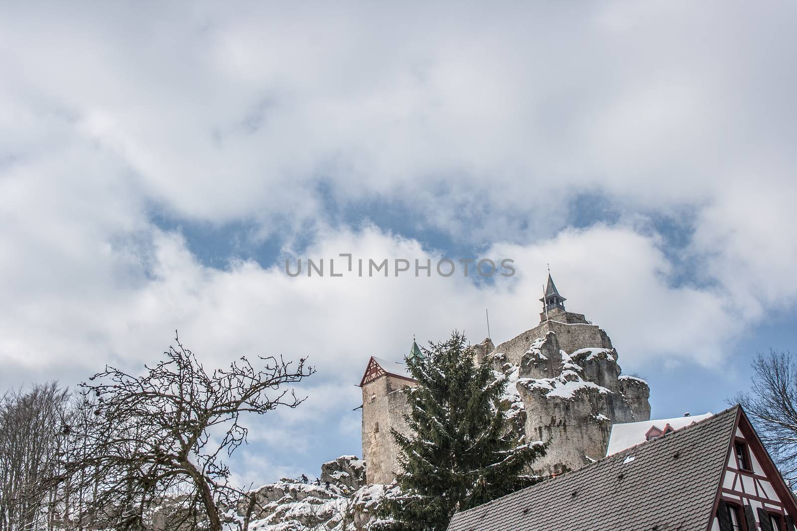 Old castle in Bavaria, Germany