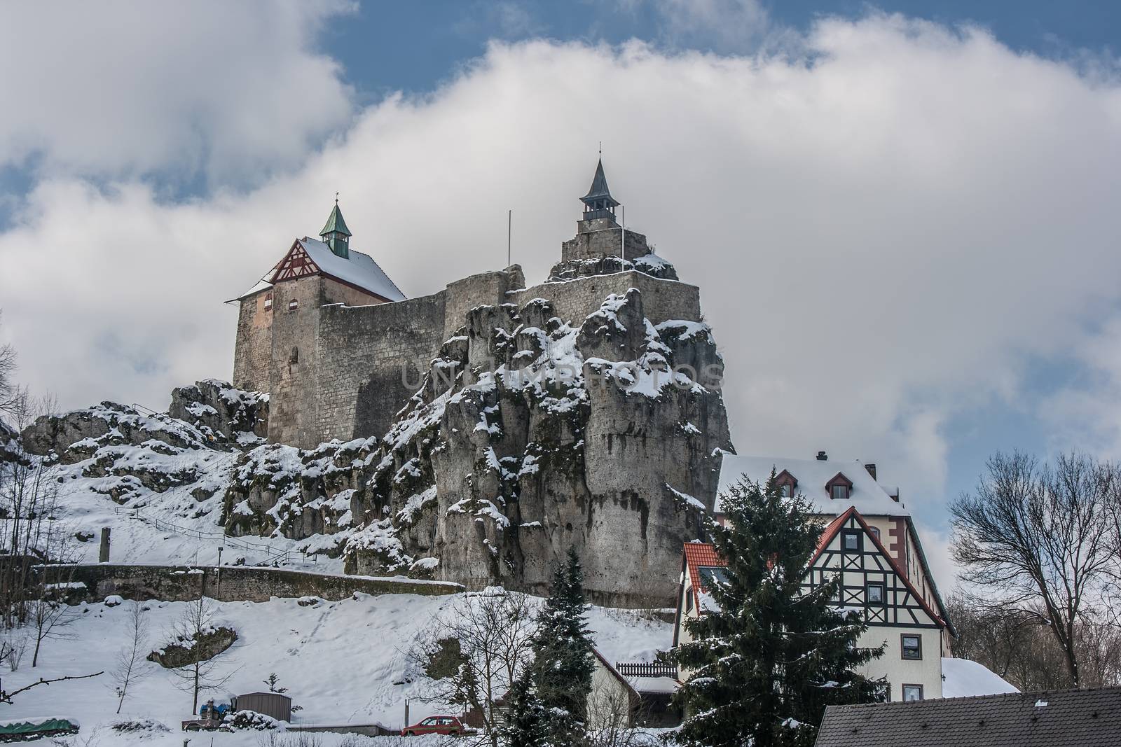 Old castle in Bavaria, Germany