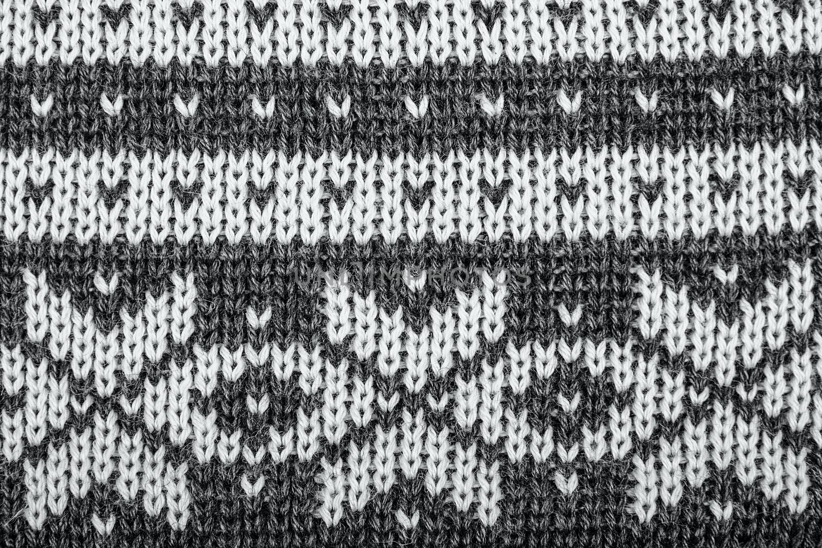 Real knitted fabric pink and gray textured background