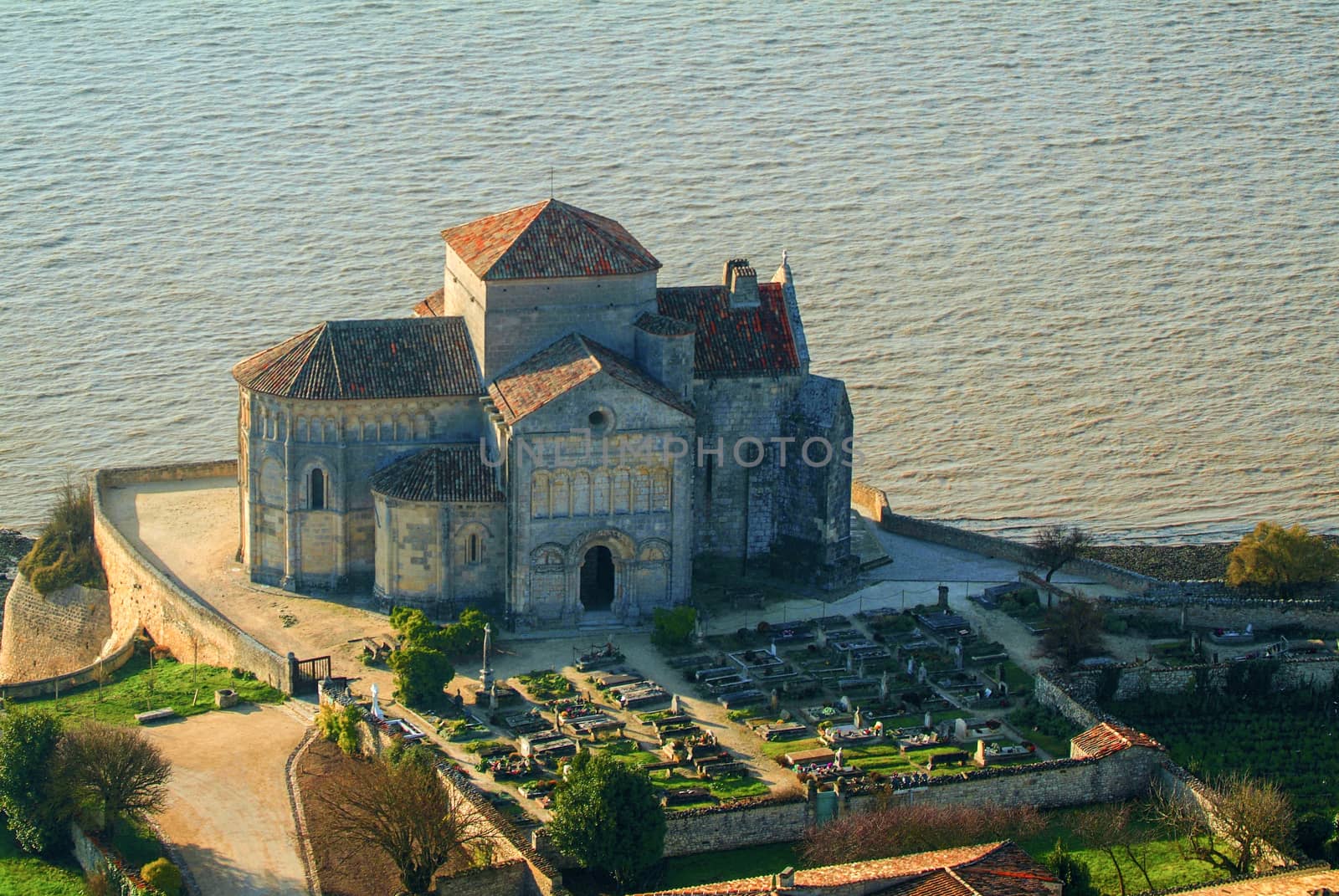 Sainte Radegonde medieval Church, Talmont sur Gironde, Charente Maritime, France, Europe