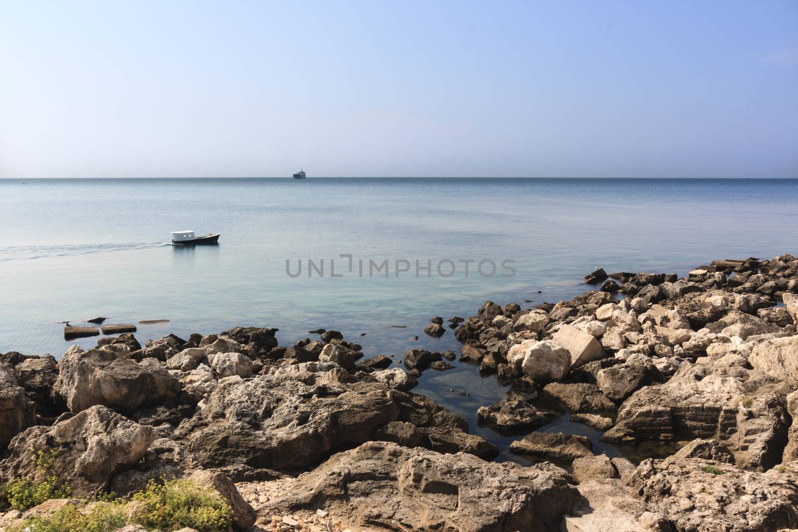 A view of the sea of Gallipoli. City destination for tourism and culture