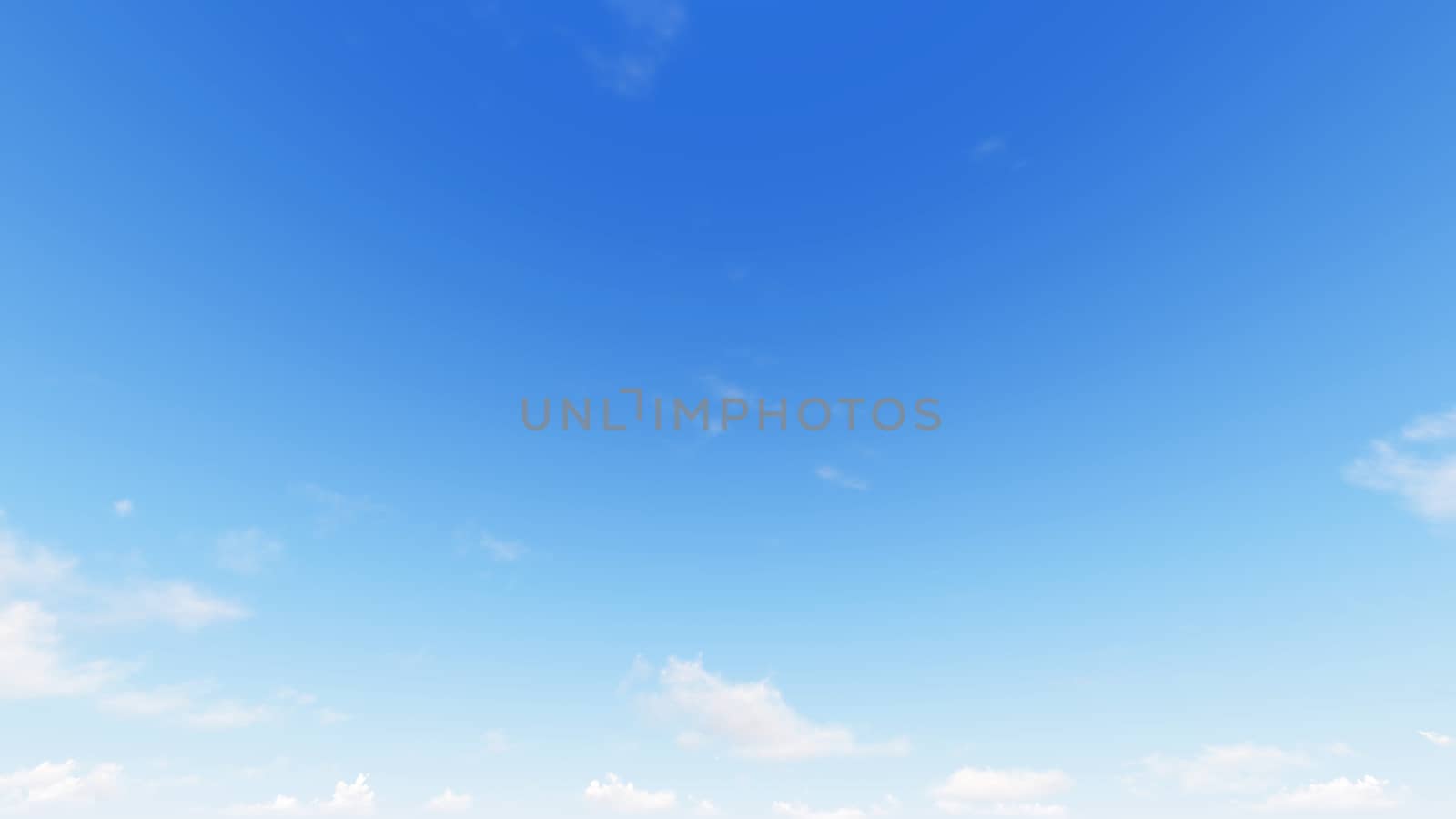 Cloudy blue sky abstract background, blue sky background with tiny clouds, 3d rendering

