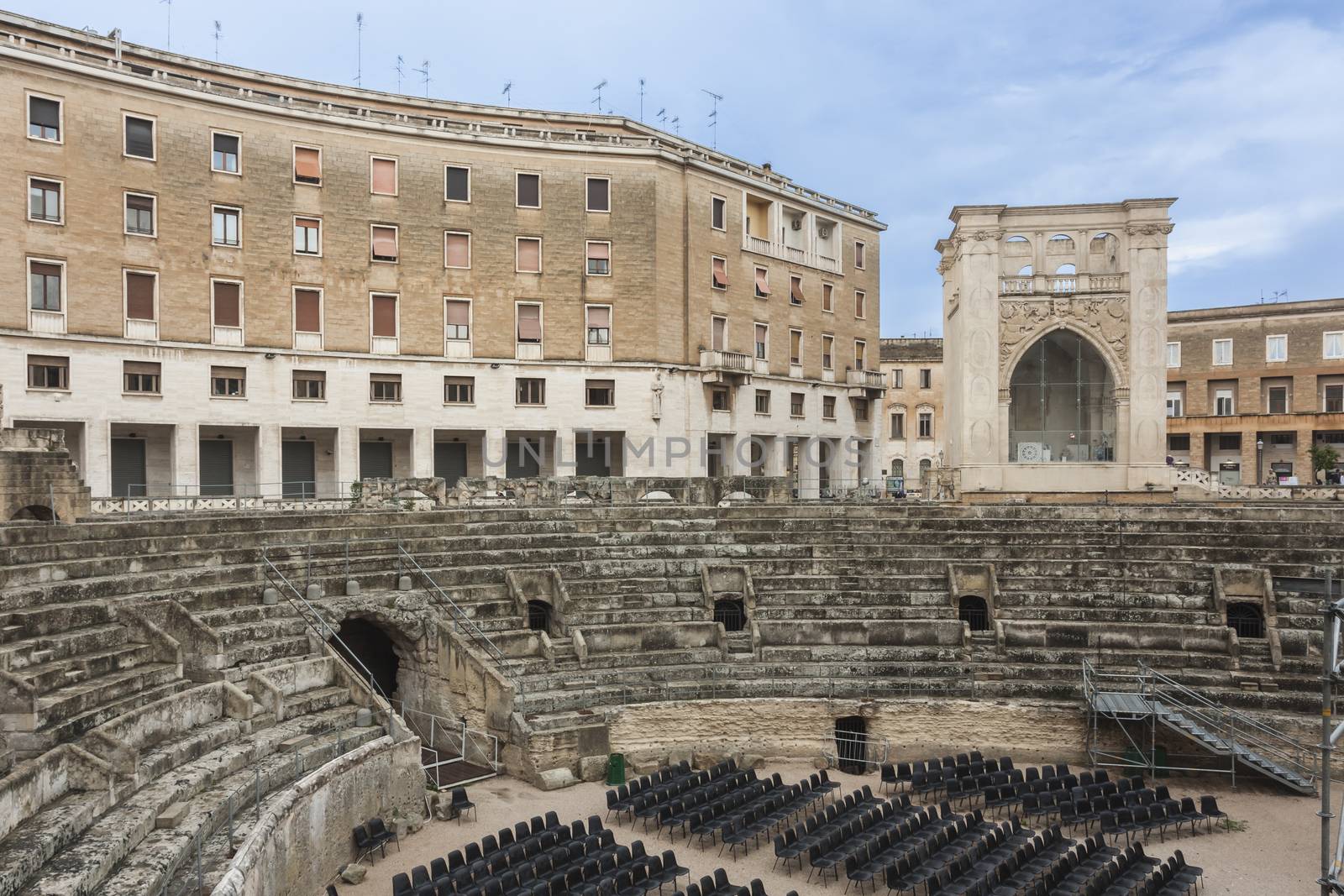 Piazza Santo Oronzo and Roman Amphitheatre in Lecce.tif by mailos