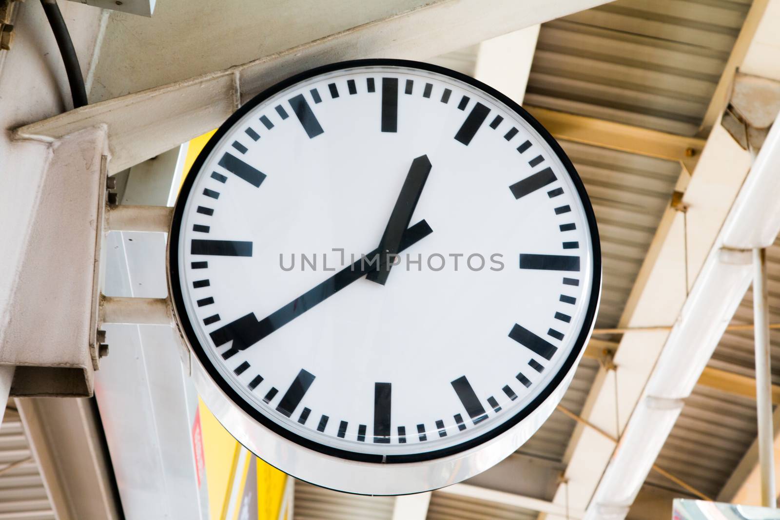 Big clock Metro station,A clock in the subway station by N_u_T