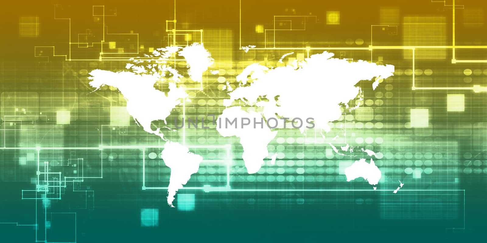 International Business Technology Industry Sector as Art