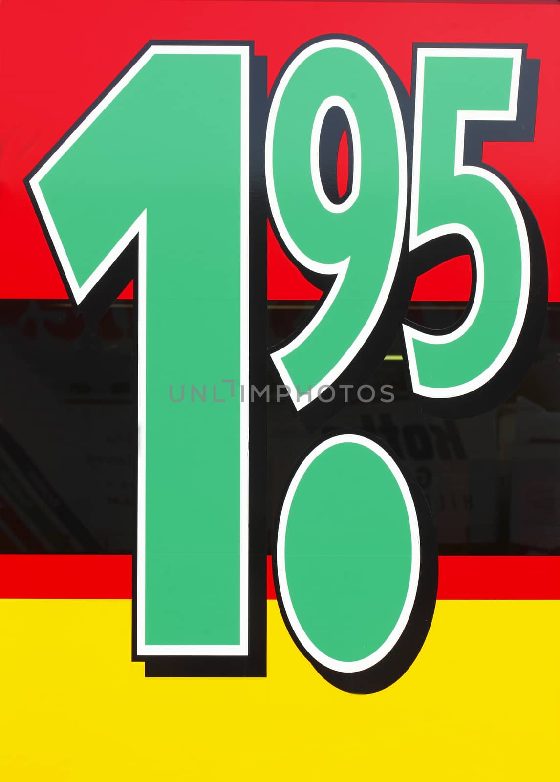 Price Tag 1,95 Euro