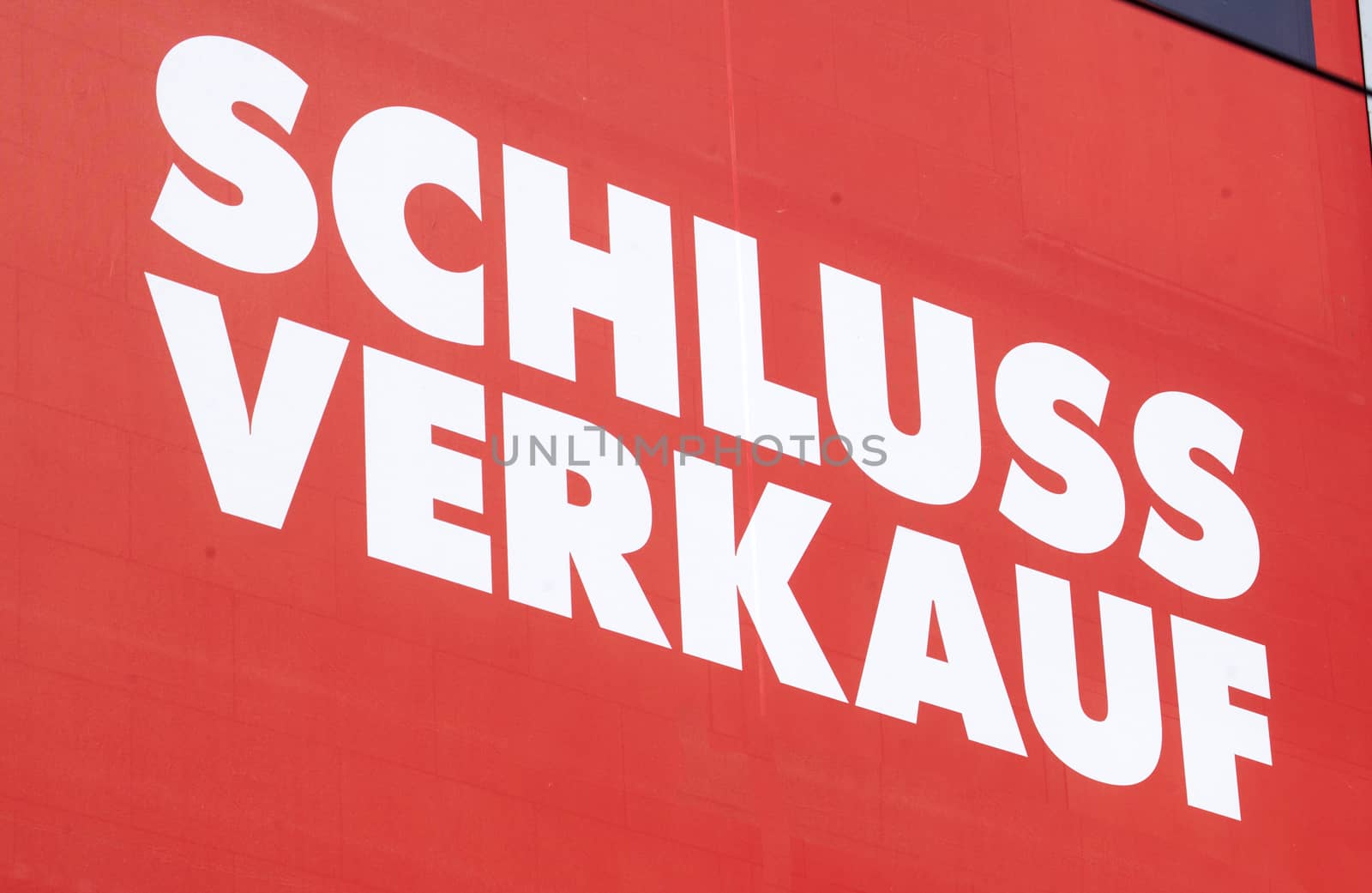 Red Sale Sign